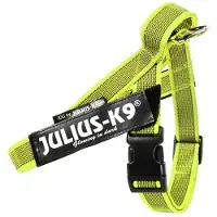 JULIUS K-9 Idc Mini Norwegian Dog Harness Jaune Mini-Mini