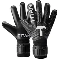 T1tan Classic 1.0 Black-out Goalkeeper Gloves Noir 9
