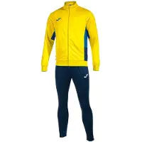 Joma Danubio Ii Tracksuit Jaune,Bleu 3-4 Years Garçon