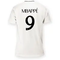 Real Madrid 24/25 Mbappe Home Short Sleeve T-shirt Blanc 2XL
