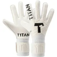 T1tan Classic 1.0 Goalkeeper Gloves Blanc 8