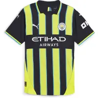 Puma Manchester City Fc Authentic 24/25 Away Short Sleeve T-shirt Jaune XL