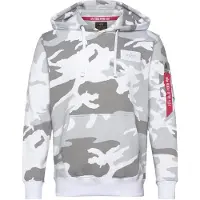 Alpha industries Sweat-shirt gris / rouge / noir / blanc