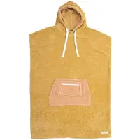 Ocean & Earth Daydream Hooded Poncho Beige