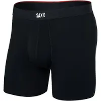 Saxx Vibe Xtra Brief Fly Boxers Noir 2XL Homme