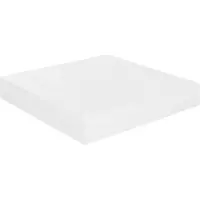 vidaXL Étagère murale flottante Blanc brillant 23x23,5x3,8 cm MDF