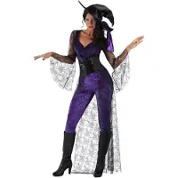 MOM Coven Witch Costume Violet L Enfants