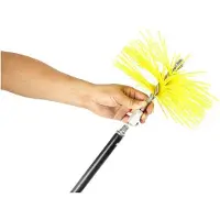 Masso Kit Ramonage Nylon 200mm Nettoyage Efficace Conduits Cheminée - Massó