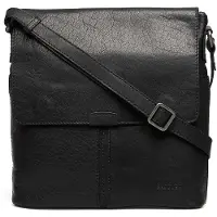 Saddler Cuir sac à épaule bandoulière Oslo Shoulder Bag Black noir