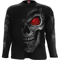 Spiral T-shirt manches longues de - Death Stare - L - XXL - pour Homme - noir - Taille XL