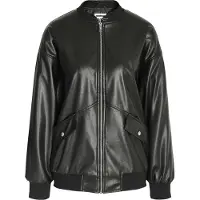 Noisy May Ronja Leather Jacket Noir XL Femme