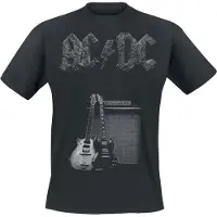 AC/DC T-Shirt Manches courtes de - In Rock We Trust - S - 5XL - pour Homme - noir - Taille 5XL