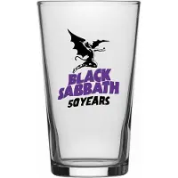 Black Sabbath Verre à bière de - 50 Years - pour Indifférent - transparent - Taille Standard
