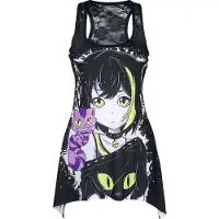 Cupcake Cult Top de Cupcake Cult - Débardeur Dentelle Lost Way - XS - M - pour Femme - multicolore - Taille M