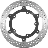SBS Round 5334 Wave Brake Disc Argenté