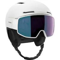 Salomon - Casque à visière photochromique - Driver Pro Sigma Photo Mips White - Taille S - Blanc
