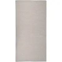 vidaXL Tapis à tissage plat d'extérieur 100x200 cm gris clair
