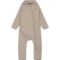 Mikk-Line Combinaison pour Poussette av. Capuche - Laine - Mélan - - 1½ ans (86) - Combinaison pour Poussette