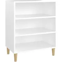 vidaXL Sideboard Blanc 57x35x70 cm Bois composite