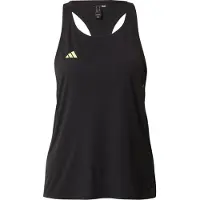 Adidas Haut de sport 'Adizero Essentials' citron vert / noir