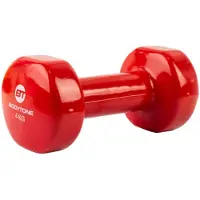 Bodytone V4 4kg Pvc Coated Dumbbell 2 Units Noir 4 kg