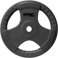 Softee Disque De Poids Rubber Coated 10kg