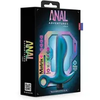 Anal Adventures Matrix Teleportation Plug Anaalitappi Moottorilla