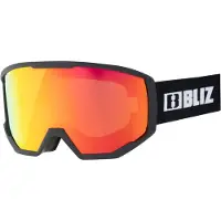 Bliz Spark Ski Goggles Doré Brown With Red Multicoating/CAT3