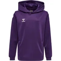 Hummel Sweat de sport violet foncé / blanc