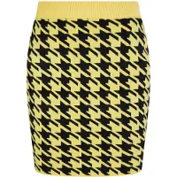ROCKEASY Jupe jaune citron / noir