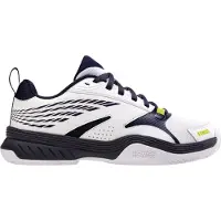 K-Swiss Chaussures de Padel K-Swiss Men Speedex HB White Peacoat Lime Green-Taille 46