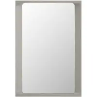 Muuto - Arced Mirror 80x55 Light Grey