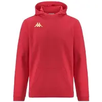Kappa Giordi Hoodie Rouge 10 Years Enfants