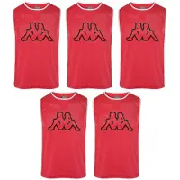 Kappa Nipola Training Bib 5 Units Jaune 2XL Homme