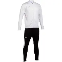 Joma Championship Vii Tracksuit Blanc,Noir 5-6 Years Garçon