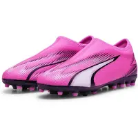 Puma Ultra Match Ll Mg Junior Football Boots Rose EU 28 Enfants