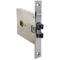 Olcese Ricci 5050041 Serrure De Porte Chromée Encastrée Laiton