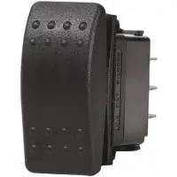 Blue Sea Systems Contura Ii Switch Spst Off/mom On Noir