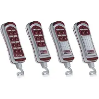 Quick Italy Remote Control 6 Pushbuttons With Led Argenté