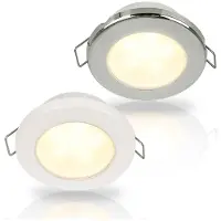 Hella Marine acier inoxydable Euroled 75 lumière chaude Led 120 Mm 24v 3w Golden 190 Lumens Golden 190 Lumens