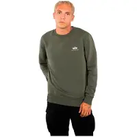 Alpha industries Sweat-shirt olive / blanc