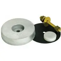 Tecnoseal Galvanized Stern Anode 3.09kg Gris 125 mm
