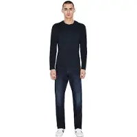 Armani Exchange 8nzm77_zja5z Long Sleeve T-shirt Bleu M Homme