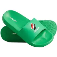 Superdry Code Essential Pool Slides Vert EU 36-37 Femme