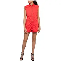 Replay Combinaison Sans Manches Garment Dyed Comfort Twill