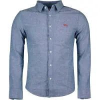 Levi's Battery Housemark Slim Long Sleeve Shirt Bleu XS Homme