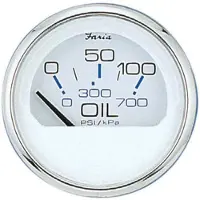 Faria Chesspeake Gauge Ss Oil Pressure Argenté