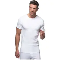 Abanderado As00256.001 Short Sleeve Base Layer Blanc L Homme