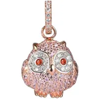Lancaster Jla-pen-owl-2 Necklace Doré Femme