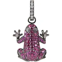 Lancaster Jla-pen-frog5 Necklace Rose Femme